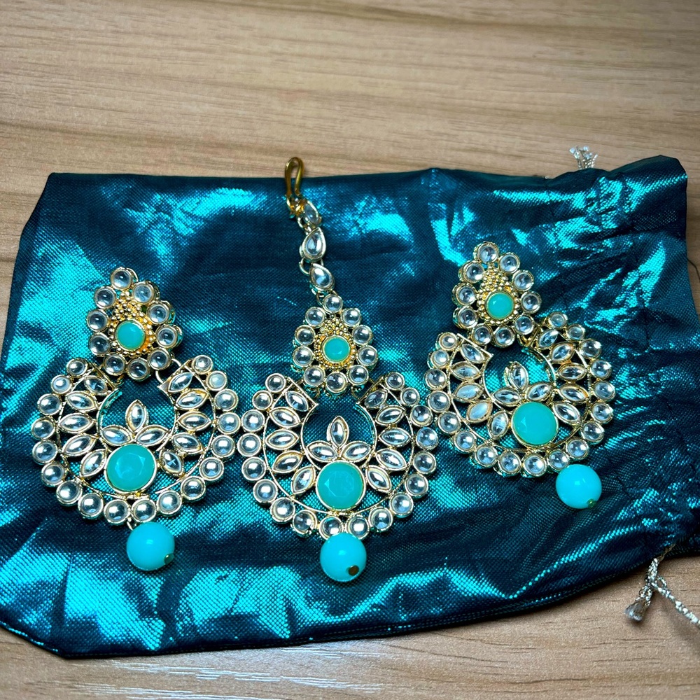Sea Green Tikka Set